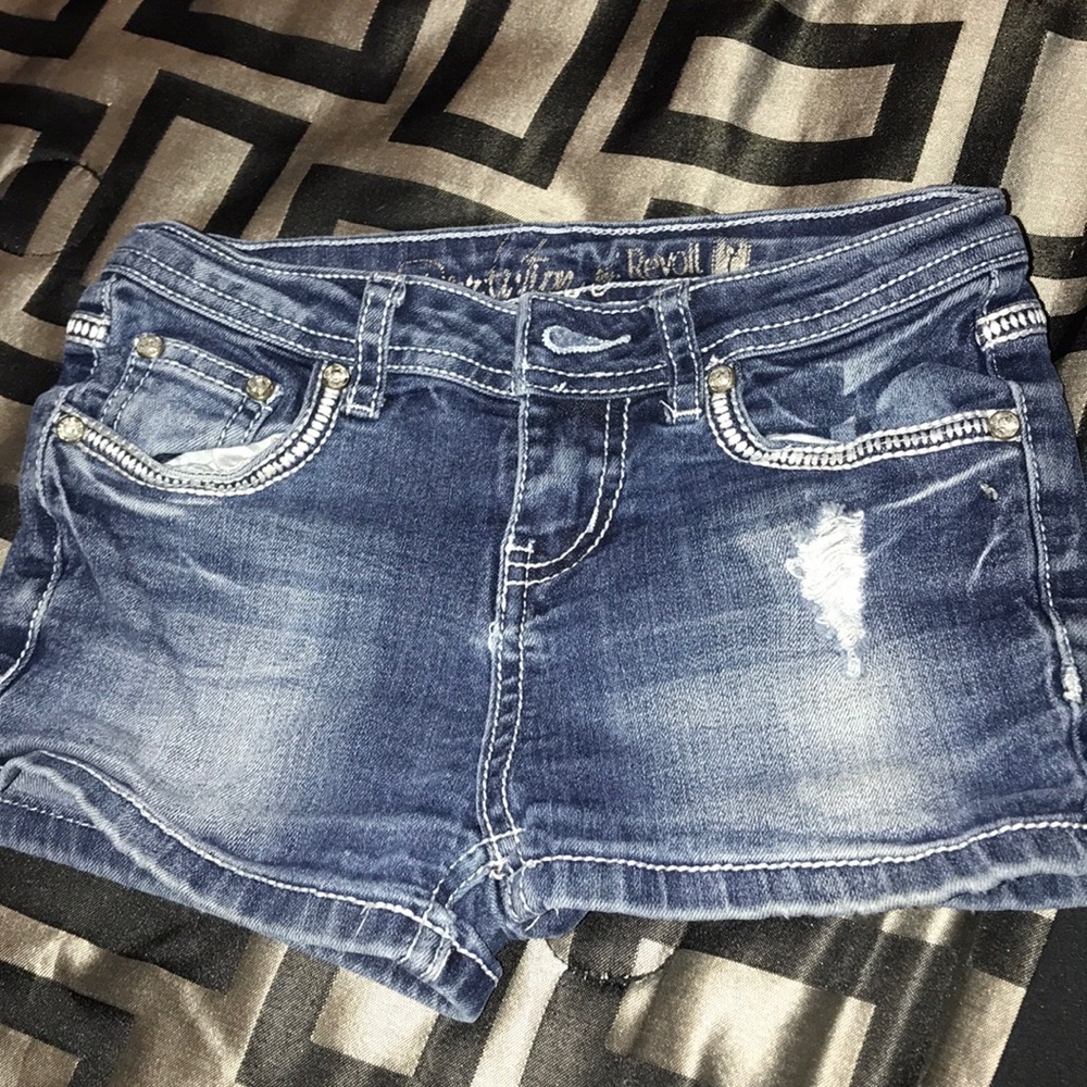 jean shorts